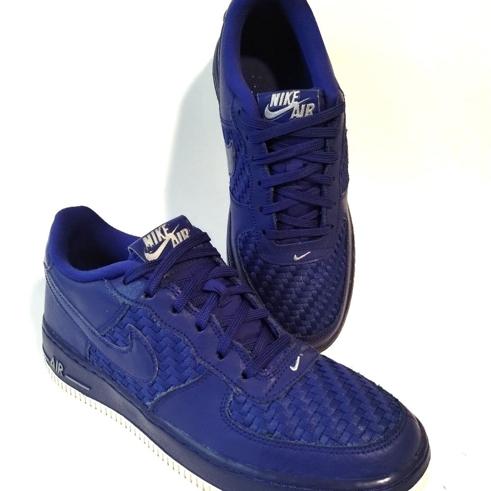Nike Air Force 1 Low‎ '07 LV8 Concord Mens Size 6½ Streetwear Grungecore Weaved